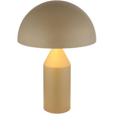 GLOBO LIGHTING ATOMA Beigegelbe - Moderne Metall-Tischleuchte GLOBO LIGHTING ATOMA Beigegelbe - Moderne Metall-Tischleuchte