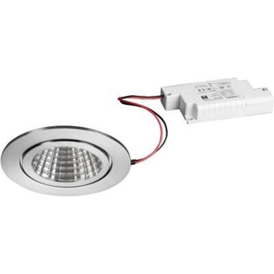 Brumberg LED-Einbaudownlightset - Edelstahl, 38°, 680lm, 3000K Brumberg LED-Einbaudownlightset - Edelstahl, 38°, 680lm, 3000K