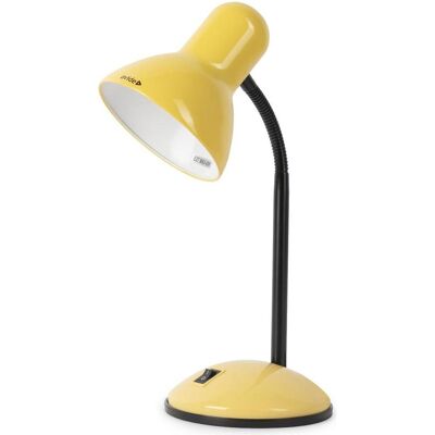 Avide, Tischlampe, Basic Tischleuchte Simple Gelb flexibler Schwanenhals Avide, Tischlampe, Basic Tischleuchte Simple Gelb flexibler Schwanenhals