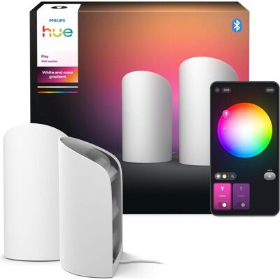 Philips Hue, Tischlampe, Play Wallwasher duo (1035 lm) Philips Hue, Tischlampe, Play Wallwasher duo (1035 lm)