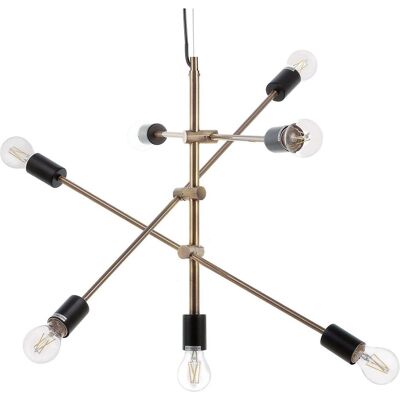 Beliani, Pendelleuchte, Cremera (E27) Beliani, Pendelleuchte, Cremera (E27)