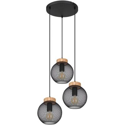 Globo Lighting Pablo Hängeleuchte - Schwarz - Metall - 44cm - E27 - Deckenlampe Globo Lighting Pablo Hängeleuchte - Schwarz - Metall - 44cm - E27 - Deckenlampe