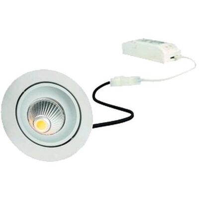 Rutec - ALU57301WWD - Weiß - Rund - LED recessed spotlight Rutec - ALU57301WWD - Weiß - Rund - LED recessed spotlight