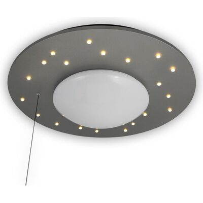 Niermann Stand By, Kinderlampe, Niermann Starlight LED Deckenleuchte E27 Silber Made in Germany Niermann Stand By, Kinderlampe, Niermann Starlight LED Deckenleuchte E27 Silber Made in Germany