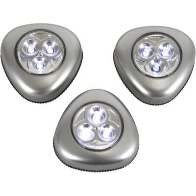 Perel Deckenleuchte, SELBSTKLEBENDE LED-LAMPEN - 3-tlg. Perel Deckenleuchte, SELBSTKLEBENDE LED-LAMPEN - 3-tlg.