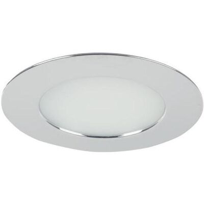 Brumberg LED-Einbaudownlight - IP44, chrom, rund - 12129023 Brumberg LED-Einbaudownlight - IP44, chrom, rund - 12129023