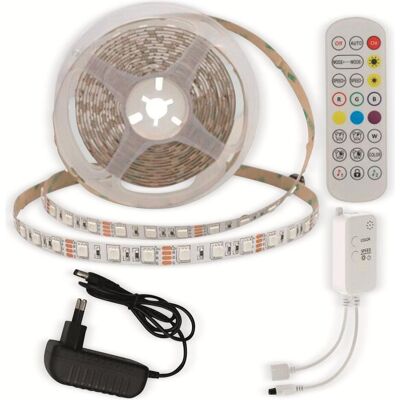 Optonica, LED Streifen, OPT 4326 - LED-Streifen Set WiFi 3 m (Mehrfarbig, RGB, 500 cm, Indoor) Optonica, LED Streifen, OPT 4326 - LED-Streifen Set WiFi 3 m (Mehrfarbig, RGB, 500 cm, Indoor)
