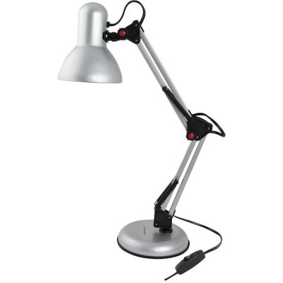 Esperanza, Tischlampe, ELD112S Schreibtischlampe e27 avior sidabrinė (E27) Esperanza, Tischlampe, ELD112S Schreibtischlampe e27 avior sidabrinė (E27)