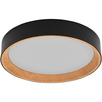 Osram, Deckenleuchte, LED-Deckenleuchte, 24W, 3000K, 1450lm, warmweiss, IP20, dimmbar, schwarz, Ø39 cm (1450 lm) Osram, Deckenleuchte, LED-Deckenleuchte, 24W, 3000K, 1450lm, warmweiss, IP20, dimmbar, schwarz, Ø39 cm (1450 lm)