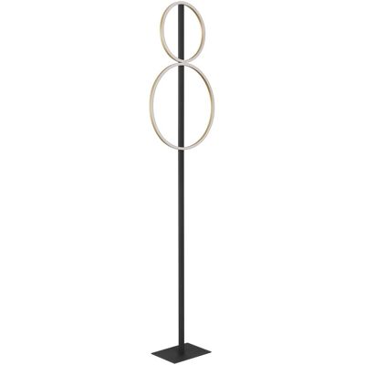 Globo, Stehlampe, Stehleuchte Metall Schwarz Matt, 1xled Globo, Stehlampe, Stehleuchte Metall Schwarz Matt, 1xled