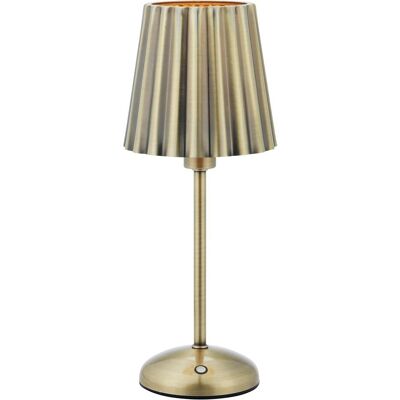 Markslöjd, Tischlampe, CELIA Rechargeable Table Antique Brass B/O (200 lm, E14) Markslöjd, Tischlampe, CELIA Rechargeable Table Antique Brass B/O (200 lm, E14)