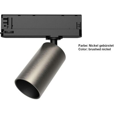 Synergy 21, Beleuchtung Zubehör, LED Track-Serie für Stromschiene VLF-Serie Wechselgehäuse electroplated nickel Synergy 21, Beleuchtung Zubehör, LED Track-Serie für Stromschiene VLF-Serie Wechselgehäuse electroplated nickel