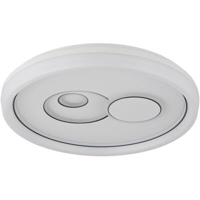 Globo, Deckenleuchte, Ruiz I LED Deckenleuchte 36W CCT Weiss Matt, Metall Memoryfunktion Ø49cm 48470 Globo, Deckenleuchte, Ruiz I LED Deckenleuchte 36W CCT Weiss Matt, Metall Memoryfunktion Ø49cm 48470