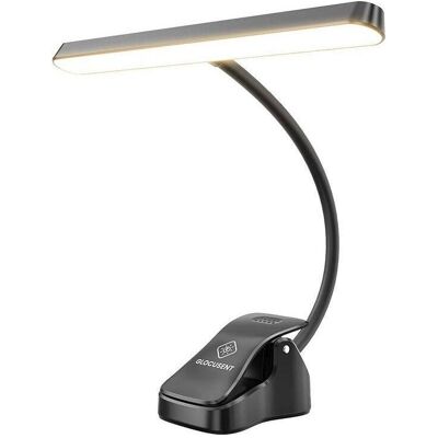 Glocusent, Tischlampe, Wireless lamp Music Stand Light, USB-C 4000mAh (Black) (150 lm) Glocusent, Tischlampe, Wireless lamp Music Stand Light, USB-C 4000mAh (Black) (150 lm)
