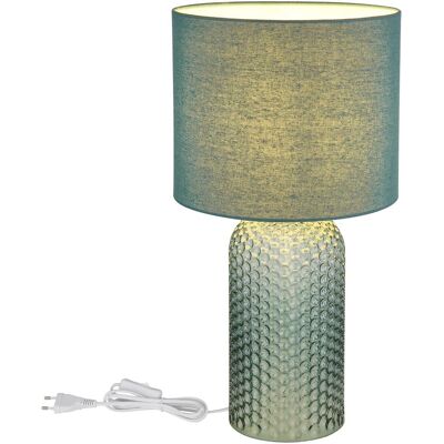 Globo Lighting Tischleuchte - 26,5cm x 50cm - Grün - Tischlampe Globo Lighting Tischleuchte - 26,5cm x 50cm - Grün - Tischlampe