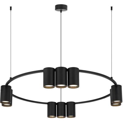 Domoletti, Pendelleuchte, PENDANT LIGHT PORI 10XGU10 ML0373 BLACK (GU10) Domoletti, Pendelleuchte, PENDANT LIGHT PORI 10XGU10 ML0373 BLACK (GU10)