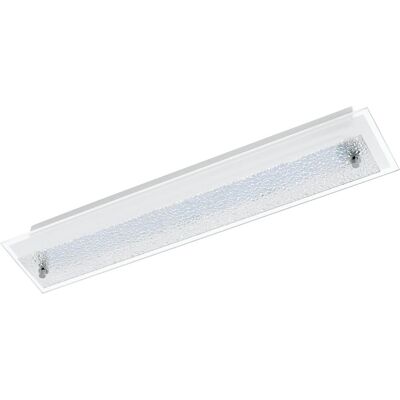 EGLO, Deckenleuchte, 94451 Priola LED Wandleuchte / Deckenleuchte 2x4.5W Stahl weiss chrom 4000K EGLO, Deckenleuchte, 94451 Priola LED Wandleuchte / Deckenleuchte 2x4.5W Stahl weiss chrom 4000K
