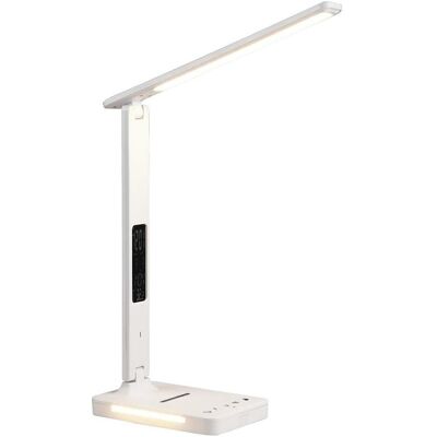 Avide, Tischlampe, LED Tischleuchte Büro mit Telefon Ladegerät 7W 350lm (350 lm) Avide, Tischlampe, LED Tischleuchte Büro mit Telefon Ladegerät 7W 350lm (350 lm)