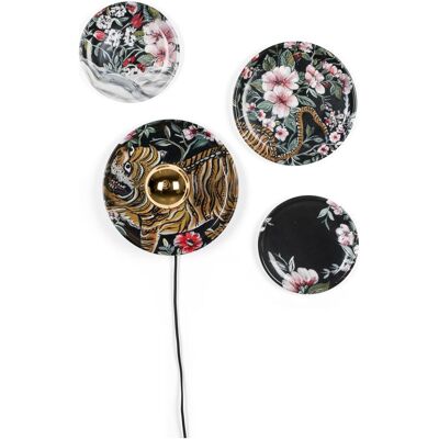 Bold Monkey, Deckenleuchte, No Food Here wall lamp (set of 4) tiger (E27) Bold Monkey, Deckenleuchte, No Food Here wall lamp (set of 4) tiger (E27)