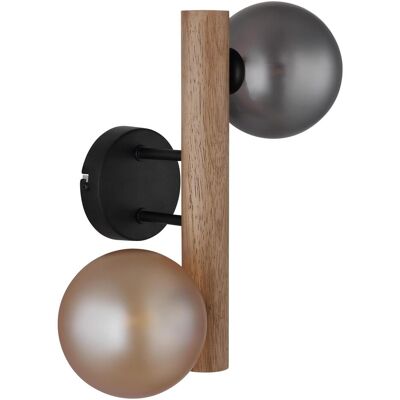 Globo, Gartenbeleuchtung, Riha G9 Wandleuchte 2-fach 5W Schwarz Matt, Metall Ø12cm 56133W-2W (G9, IP20) Globo, Gartenbeleuchtung, Riha G9 Wandleuchte 2-fach 5W Schwarz Matt, Metall Ø12cm 56133W-2W (G9, IP20)