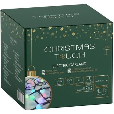 Christmas To, Lichterkette, Garland of light bulbs Christmas Touch Cherry, 12 m (12 m) Christmas To, Lichterkette, Garland of light bulbs Christmas Touch Cherry, 12 m (12 m)