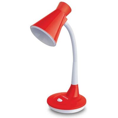Esperanza, Tischlampe, Tischleuchte ELD115R Schreibtischlampe e27 rotes Diadem (E27) Esperanza, Tischlampe, Tischleuchte ELD115R Schreibtischlampe e27 rotes Diadem (E27)