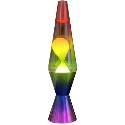Light-Up, Tischlampe, LIGHT - UP - Lava Lamp 36 cm - Enchanting Rainbow (6112) (G9) Light-Up, Tischlampe, LIGHT - UP - Lava Lamp 36 cm - Enchanting Rainbow (6112) (G9)