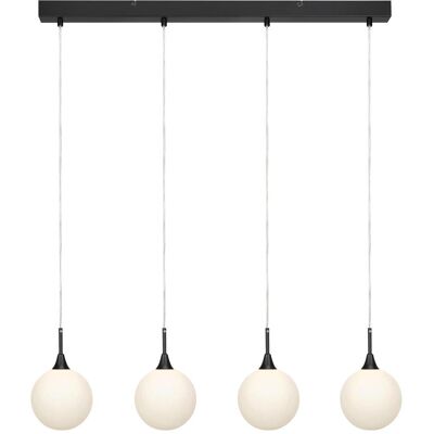 Markslöjd, Pendelleuchte, MARKSLOJD Quattro XL 4L Pendelleuchte Schwa (G9) Markslöjd, Pendelleuchte, MARKSLOJD Quattro XL 4L Pendelleuchte Schwa (G9)