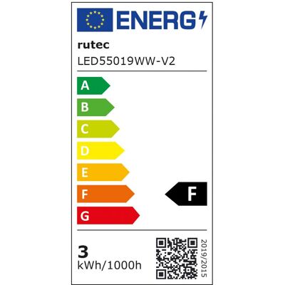 Rutec, Deckenleuchte, LED-Einbaustrahler 2W LARA 3000K 200lm Konv 1LED ST IP40 chr mt Ø/EB60mm (200 lm) Rutec, Deckenleuchte, LED-Einbaustrahler 2W LARA 3000K 200lm Konv 1LED ST IP40 chr mt Ø/EB60mm (200 lm)