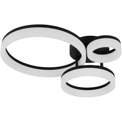 Reality, Deckenleuchte, LED-Deckenleuchte Scope R63601332, 32W, 3000K, 4000lm, warmweiss, IP20, schwarz (4000 lm) Reality, Deckenleuchte, LED-Deckenleuchte Scope R63601332, 32W, 3000K, 4000lm, warmweiss, IP20, schwarz (4000 lm)