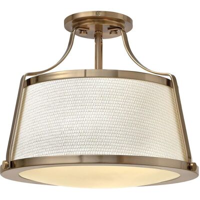 Elstead Lighting, Deckenleuchte, Charlotte Deckenleuchte E27 3-fach Gebürstetes Karamell (E27) Elstead Lighting, Deckenleuchte, Charlotte Deckenleuchte E27 3-fach Gebürstetes Karamell (E27)