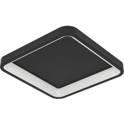 EGLO, Deckenleuchte, LORETELLO-Z MATTER loftlampe 350x350 RGB/CCT 2500lm, sort (2500 lm) EGLO, Deckenleuchte, LORETELLO-Z MATTER loftlampe 350x350 RGB/CCT 2500lm, sort (2500 lm)
