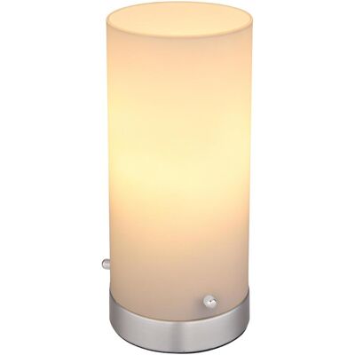 Globo Lighting Cyli Tischlampe - Metall Nickel - E14 - 24cm Globo Lighting Cyli Tischlampe - Metall Nickel - E14 - 24cm