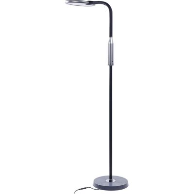 Beliani, Stehlampe, Flurlampe schwarz LED CASSIOPEIA (600 lm) Beliani, Stehlampe, Flurlampe schwarz LED CASSIOPEIA (600 lm)