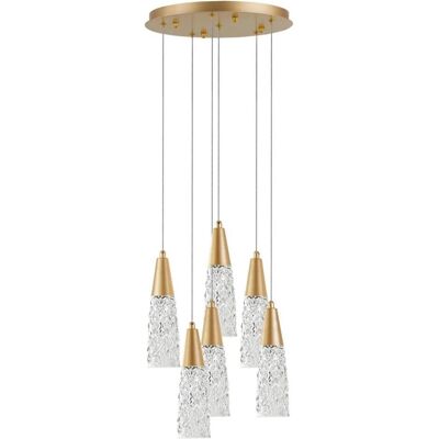 Nova Luce, Pendelleuchte, Kovac (G9) Nova Luce, Pendelleuchte, Kovac (G9)