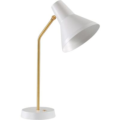 Innolux, Tischlampe, Carin Table Lamp, E27, white/brass (E27) Innolux, Tischlampe, Carin Table Lamp, E27, white/brass (E27)