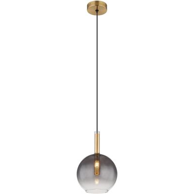 Globo Messing Pendelleuchte - Klassischer Stil - 18cm Globo Messing Pendelleuchte - Klassischer Stil - 18cm
