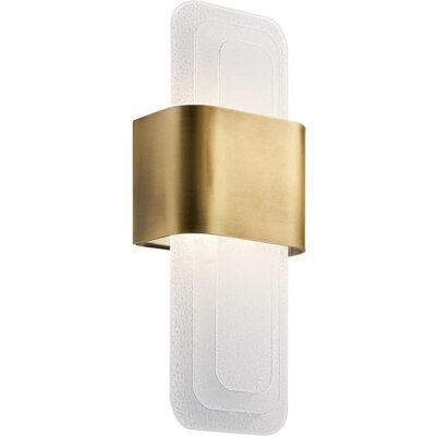 Elstead Lighting, Deckenleuchte, Elstead Serene LED Wandleuchte Naturmessing Messing (1469 lm) Elstead Lighting, Deckenleuchte, Elstead Serene LED Wandleuchte Naturmessing Messing (1469 lm)