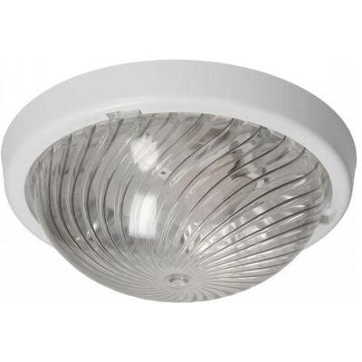 Orno, Wandleuchte + Deckenleuchte, 7070T-ALFA/PL Deckenleuchte, Lampe, 75W, E27, IP44, IK10, transparente Polycarbonatabdeckung (E27) Orno, Wandleuchte + Deckenleuchte, 7070T-ALFA/PL Deckenleuchte, Lampe, 75W, E27, IP44, IK10, transparente Polycarbonatabdeckung (E27)