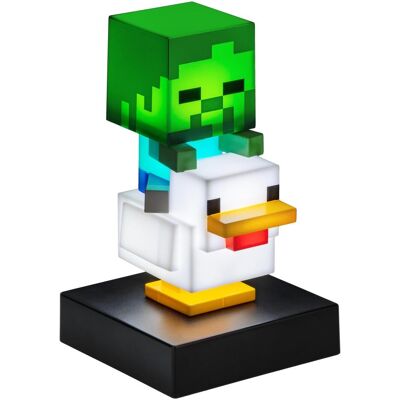 Paladone Products, Nachtlicht, Paladone Icons Minecraft Chicken Jockey Paladone Products, Nachtlicht, Paladone Icons Minecraft Chicken Jockey
