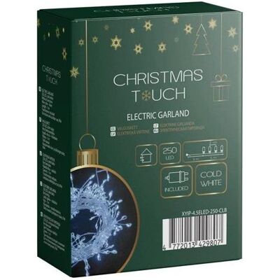 Christmas To, Lichterkette, LED garland Christmas Touch, 5 m, cold white, 250 LED (5 m) Christmas To, Lichterkette, LED garland Christmas Touch, 5 m, cold white, 250 LED (5 m)