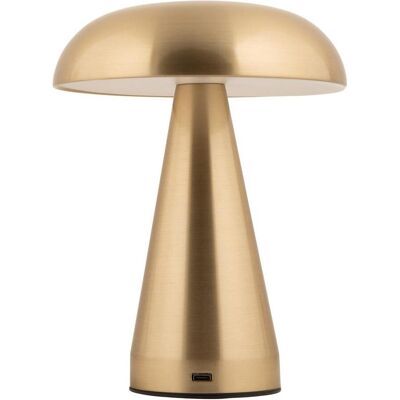 Leitmotiv, Tischlampe, - Tafellamp Rachel LED - Geborsteld goud Leitmotiv, Tischlampe, - Tafellamp Rachel LED - Geborsteld goud