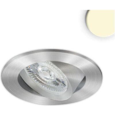 ISOLED MiniAMP Slim68 Alu gebürstet LED Einbauleuchte - 8W 24V DC, Warmweiß ISOLED MiniAMP Slim68 Alu gebürstet LED Einbauleuchte - 8W 24V DC, Warmweiß