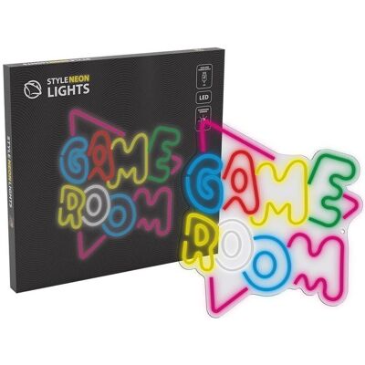 Manta, LED Streifen, SNL67MT Style Neon Lights Game Room (Mehrfarbig, 35 cm, Indoor) Manta, LED Streifen, SNL67MT Style Neon Lights Game Room (Mehrfarbig, 35 cm, Indoor)