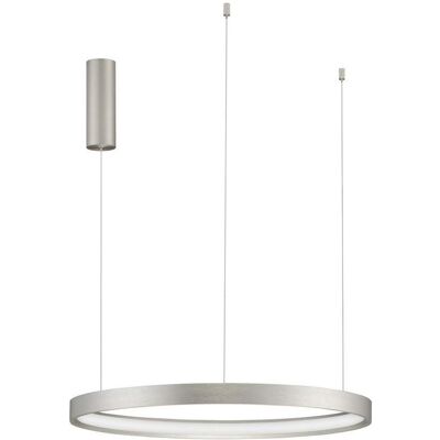 Nova Luce, Pendelleuchte, PERRINE LED Pendelleuchte Silber 40W Warmweiss 150x60cm dimmbar 9345618 Nova Luce, Pendelleuchte, PERRINE LED Pendelleuchte Silber 40W Warmweiss 150x60cm dimmbar 9345618
