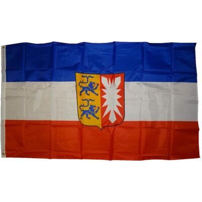 trends4cents, Fahne, Flagge Schleswig-Holstein 250 x 150 cm Fahne mit 3 Ösen 100g/m² Stoffgewicht Hissen (250 x 150 cm) trends4cents, Fahne, Flagge Schleswig-Holstein 250 x 150 cm Fahne mit 3 Ösen 100g/m² Stoffgewicht Hissen (250 x 150 cm)