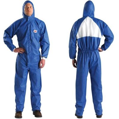 3M Schutzanzug + Arbeitsoverall, Schutzoverall weiss auf blau M (M) 3M Schutzanzug + Arbeitsoverall, Schutzoverall weiss auf blau M (M)