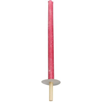 Ströbel, Fackel, Wachsfackel mit Holzgriff und Handschutzteller, Brenndauer ca. 90 min Ströbel, Fackel, Wachsfackel mit Holzgriff und Handschutzteller, Brenndauer ca. 90 min
