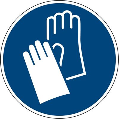 Neutralware, Hausnummer + Türschild, Hinweisschild M009 Handschutz benutzen Hart-PVC Neutralware, Hausnummer + Türschild, Hinweisschild M009 Handschutz benutzen Hart-PVC