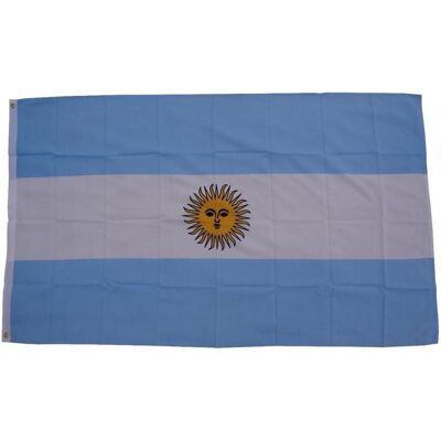 trends4cents, Fahne, XXL Flagge Argentinien 250 x 150 cm Fahne mit 3 Ösen 100g/m² Stoffgewicht Hissflagge (150 x 250 cm) trends4cents, Fahne, XXL Flagge Argentinien 250 x 150 cm Fahne mit 3 Ösen 100g/m² Stoffgewicht Hissflagge (150 x 250 cm)